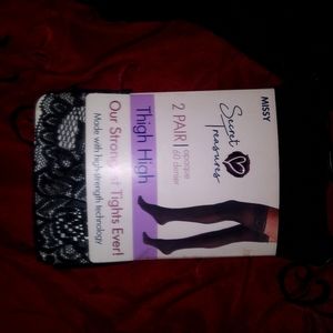 Thigh highs brand new with tags never worn